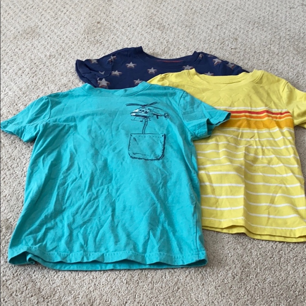 Three cat and Jack size 5T T-shirts